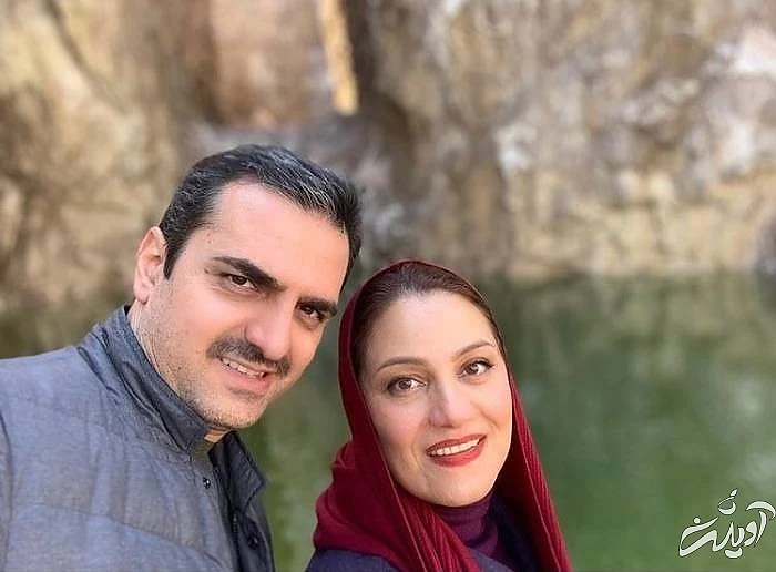 شبنم مقدمی و همسرش